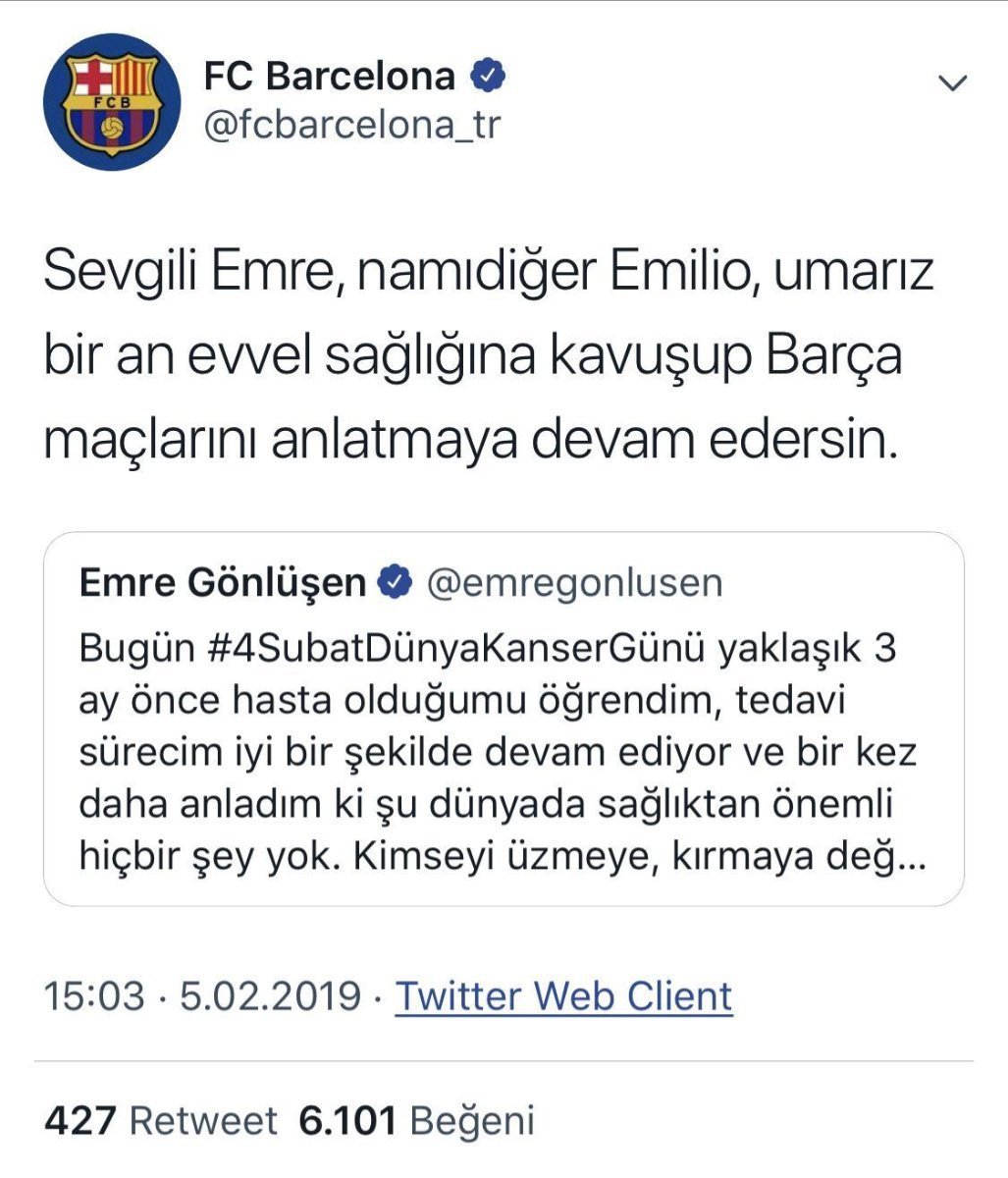 barcelona tweet